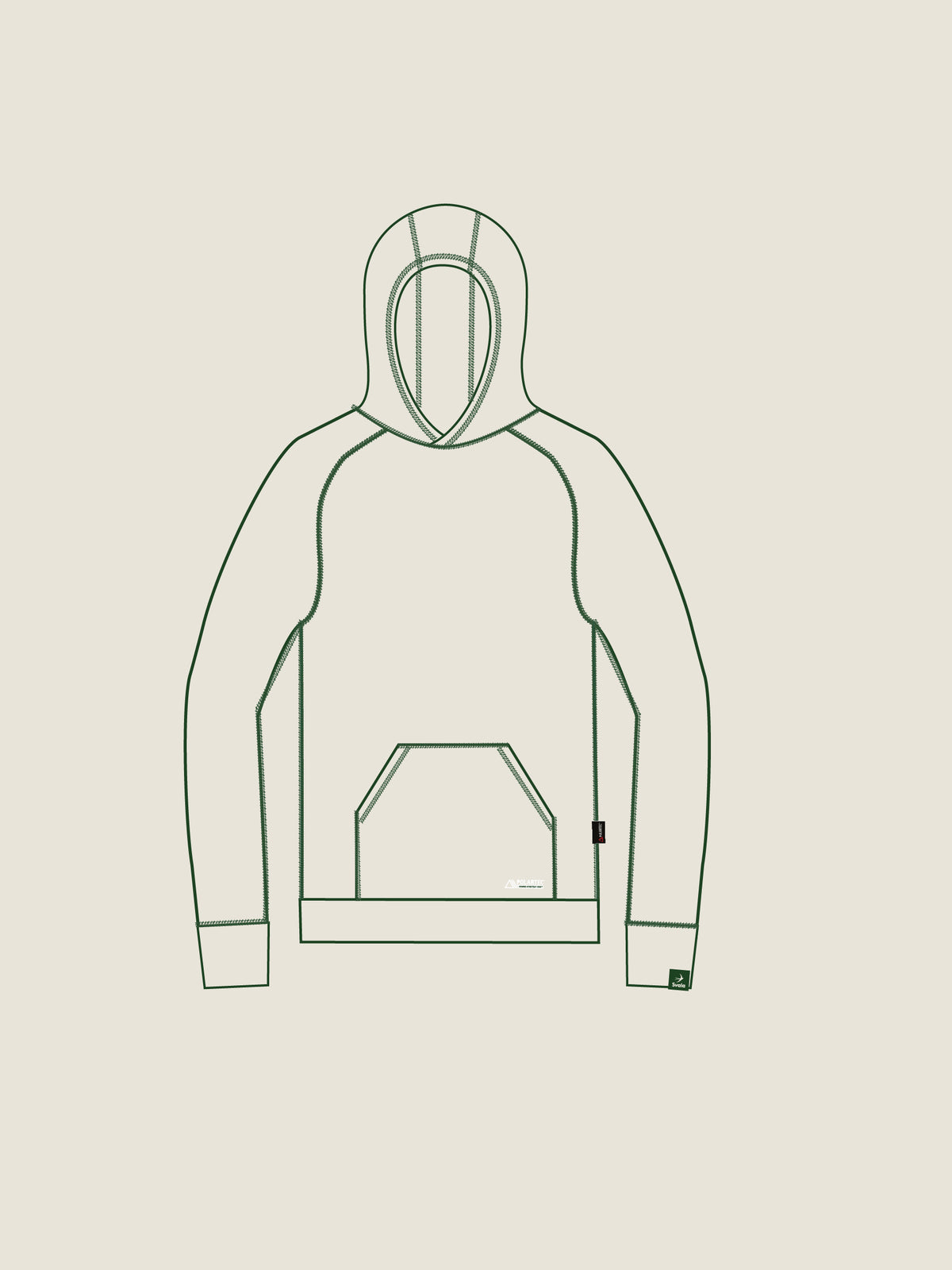 Polartec Power Stretch Pro Kapuzenshirt für Herren