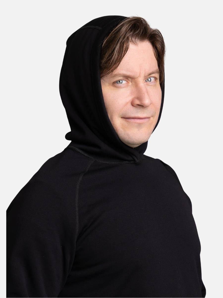 Svala Polartec Power Stretch Pro -huppupaita, lähikuva materiaalista