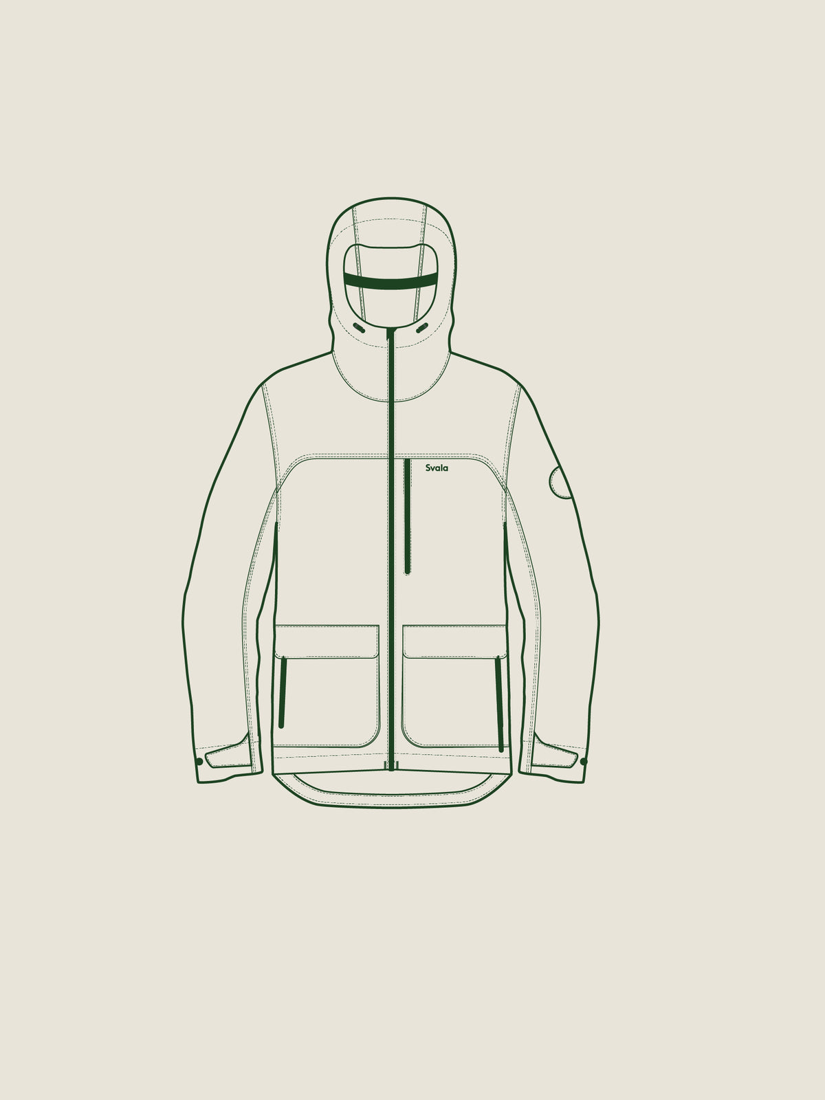 Ventile 200-Jacke für Herren