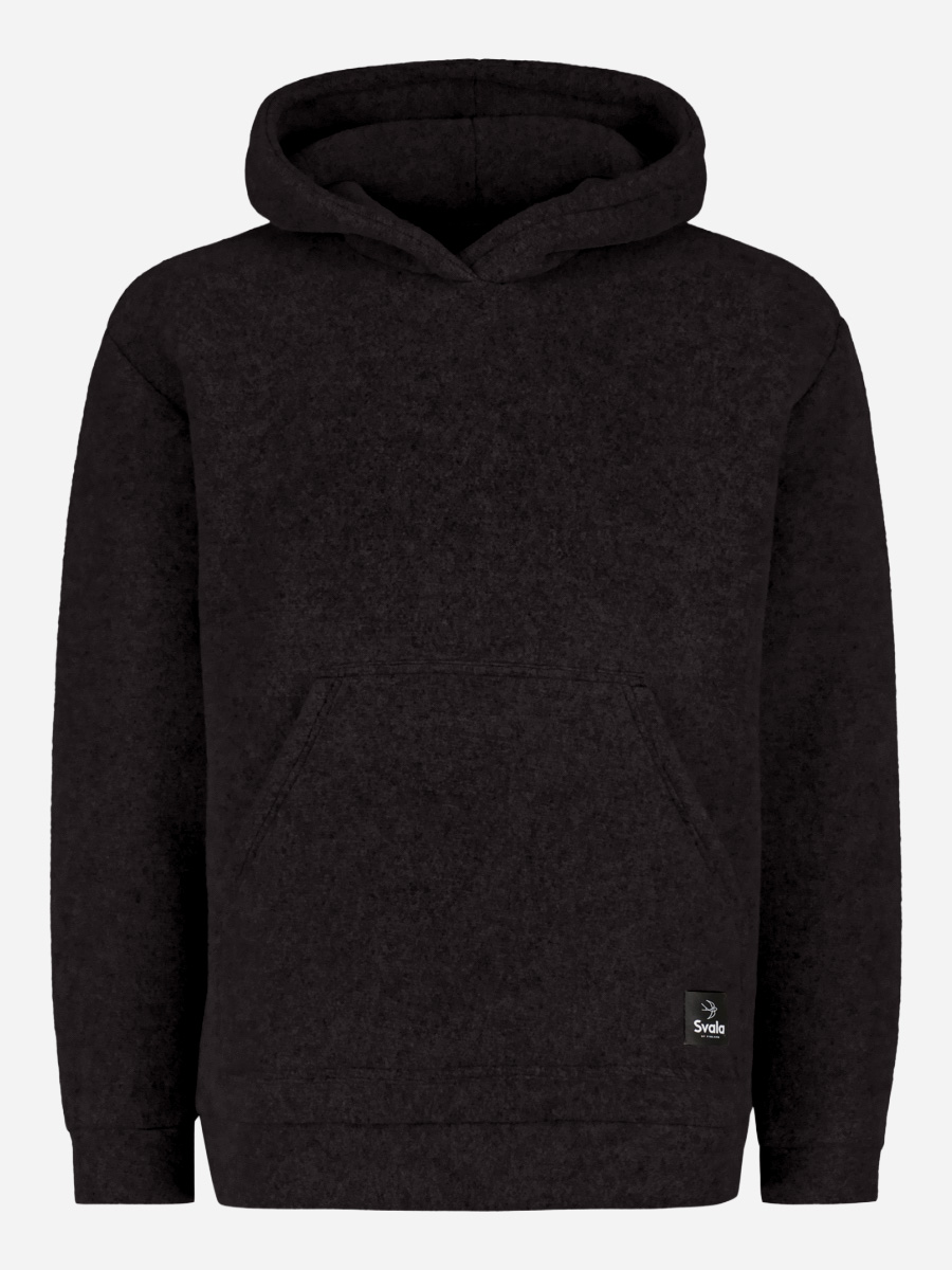 3005 Polar villafleece huppari musta